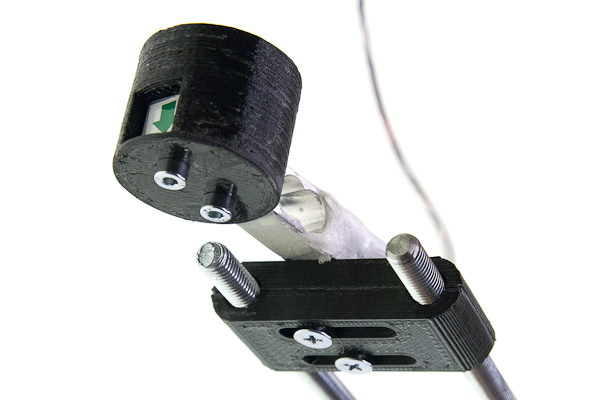 holder mounted to force gauge